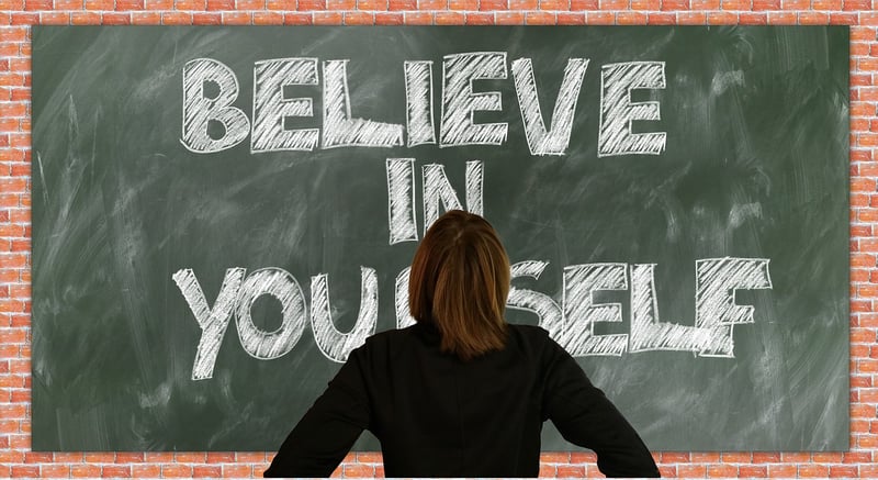 Woman prioritizing self-care